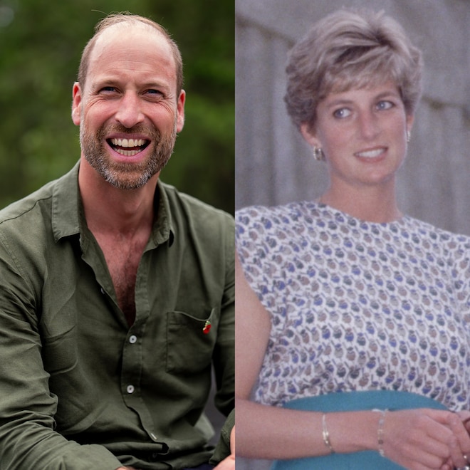 Prince William Recreates Princess Diana's Iconic Photos 34 Years Later